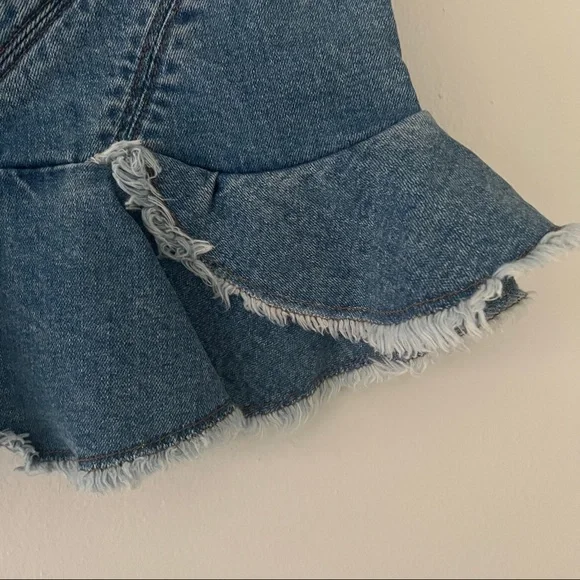 AJE Denim Mini Skirt • Classic Wash • Second Hand • Size 4AU RRP $295 - Picture 10 of 16